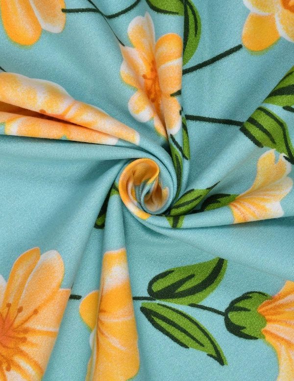 MORADO Glace Cotton 5 Pcs with Beautiful White Pompom Lace Bedding Set | Double Bed Size Bedsheet with 2 Pillow Covers and 2 Filled Cushions (90x100 Inches - Light Green) - 90x100 Inches, Light Green