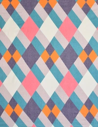 MORADO Premium Glace Cotton Double Bedsheet with 2 King Size Pillow Covers (90x100 Inches) - Multicolor