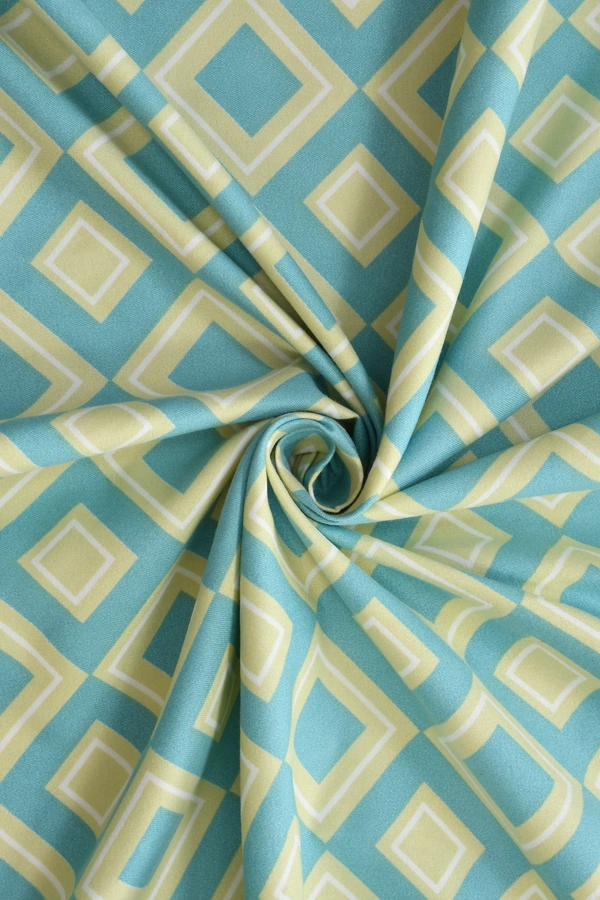 MORADO Premium Glace Cotton Elastic Fitted Single Bedsheet With 1 Pillow Cover (36x72x8 Inches) - 36x72x8 Inches, Green