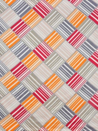 MORADO Premium Glace Cotton Double Bedsheet With 2 King Size Pillow Covers (90x100 Inches) - 90x100 Inches, Multicolor