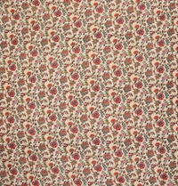 MORADO Premium Glace Cotton Double Bedsheet with 2 King Size Pillow Covers (90x100 Inches, Flower Print) - 90x100 Inches, Red