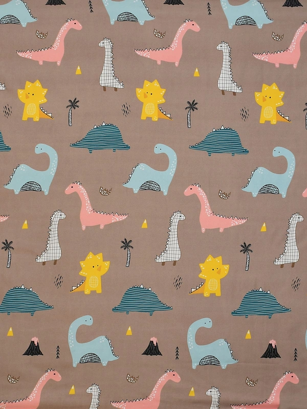 MORADO Premium Glace Cotton Elastic Fitted Double Bedsheet with 2 Pillow Covers (72x78x8 Inches) - Brown, Hand Wash or Machine Wash, Wash Dark Colors Separately, Do not Bleach