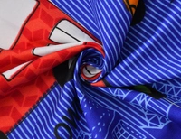 MORADO Premium Glace Cotton Elastic Fitted Double Bedsheet with 2 Pillow Covers (72x78x8 Inches) - Blue, Hand Wash or Machine Wash, Wash Dark Colors Separately, Do not Bleach