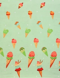 MORADO Premium Glace Cotton Elastic Fitted Double Bedsheet with 2 Pillow Covers (72x78x8 Inches) - Green