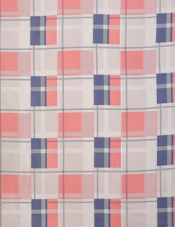 MORADO Premium Glace Cotton Elastic Fitted Double Bedsheet with 2 Pillow Covers (72x78x10 Inches)