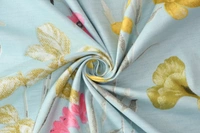 MORADO Premium Glace Cotton Elastic Fitted Double Bedsheet With 2 Pillow Covers (72x78x10 Inches) - 72x78x10 Inches, Grey