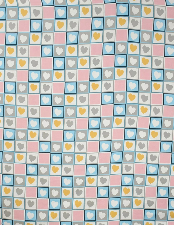 MORADO Premium Glace Cotton King Size Double Bedsheet With 2 King Size Pillow Covers (108x108 Inches) - 108x108 Inches, Multicolor