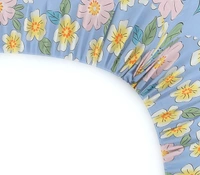 MORADO Premium Glace Cotton Single Bedsheet With 1 King Size Pillow Cover (60x90 Inches) - 36x72x8 Inches