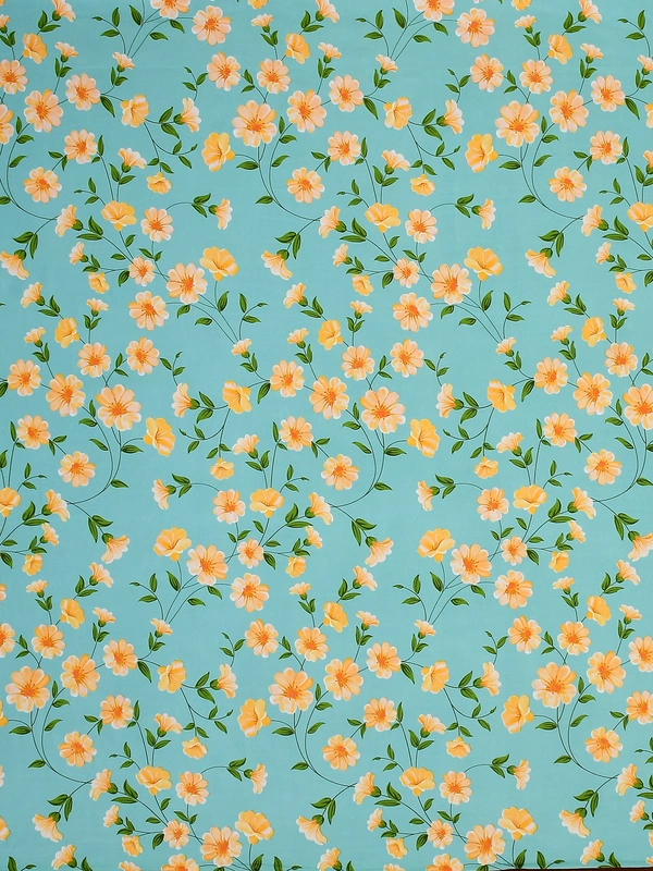 MORADO Premium Glace Cotton Elastic Fitted Single Bedsheet With 1 Pillow Cover (36x72x8 Inches) - 36x72x8 Inches, Green