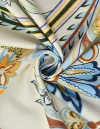 MORADO Premium Glace Cotton Single Bedsheet With 1 King Size Pillow Cover (60x90 Inches) - 60x90 Inches, Offwhite