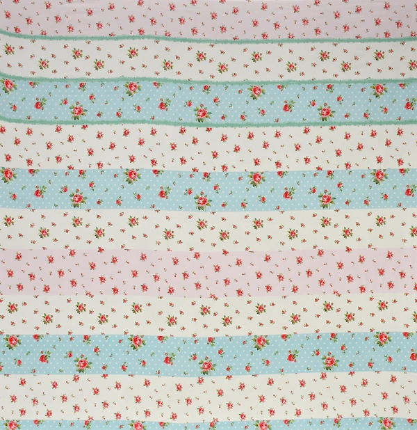 MORADO Premium Glace Cotton Single Bedsheet With 1 King Size Pillow Cover (60x90 Inches) - 60x90 Inches, Multicolor