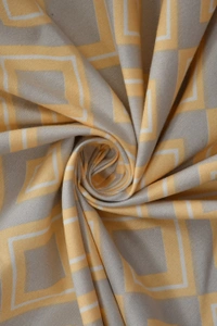 MORADO Premium Glace Cotton Elastic Fitted Single Bedsheet With 1 Pillow Cover (36x72x8 Inches) - 36x72x8 Inches, Yellow