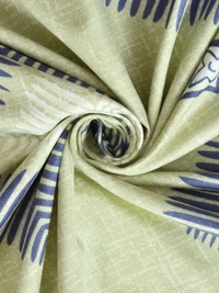 MORADO Premium Glace Cotton Single Bedsheet with 1 King Size Pillow Cover (60x90 Inches) - 60x90 Inches, Green