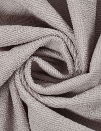 MORADO Water Resistant Terry Cotton Queen/King Size Elastic Fitted Mattress Protector (75x78x12 Inches - Fits Up To 12 Inches Mattress), Grey - 75x78x12 Inches, Grey