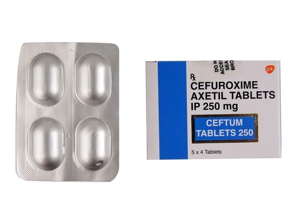 GLAXOSMITHKLIN Ceftum 250Mgtab (4 Tab)