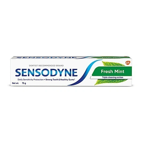 GLAXOSMITHKLIN Sensodyne Fresh Mint Gel (75 Gm)