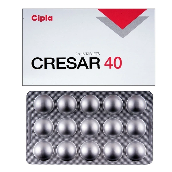 CIPLA LTD. Cresar 40Mgtab (15 Tab)