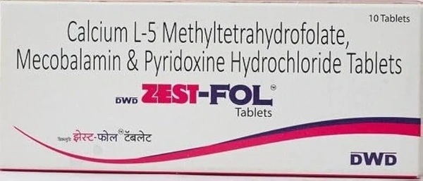DWD PHARMACEUTICALS Zest Fol Tab (10 Tab)