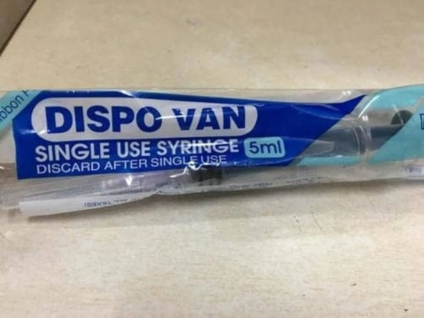 HINDUSTAN SYRINGES & MED. DEV. Dispovan Syring (5 Ml)