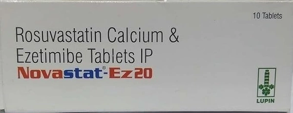 LUPIN Novastat Ez 20Mg Tab (10 Tab)