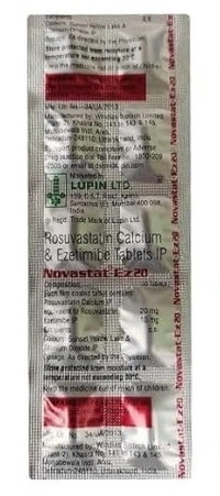 LUPIN Novastat Ez 20Mg Tab (10 Tab)