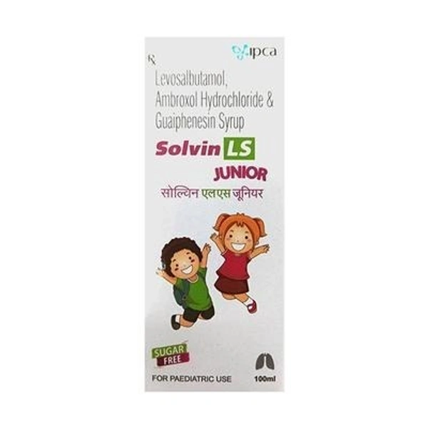 IPCA LABORATORIES Solvin Ls Juniour Syp (100 Ml)