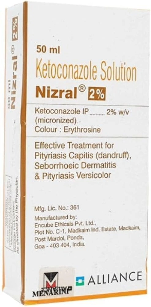 JANSSEN PHARMACEUTICAL Nizral 2% Solution (50 Ml)