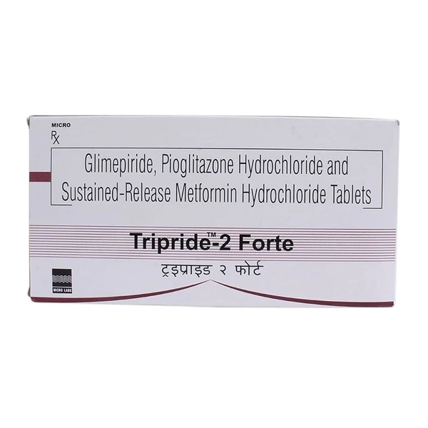 MICRO LABS Tripride 2 Forte Tab (15 Tab)