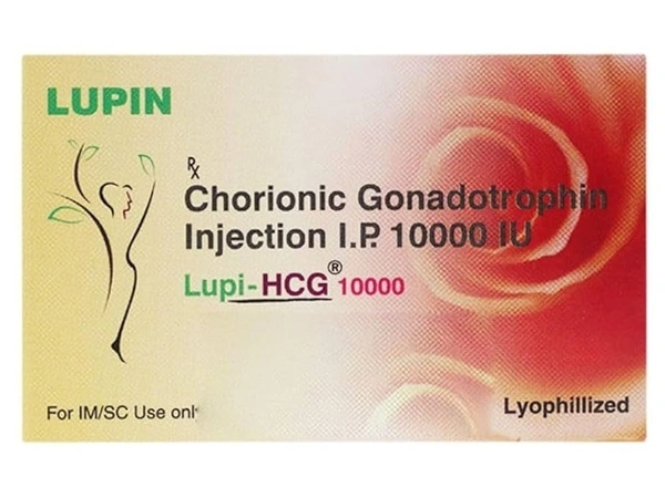 LUPIN Lupi Hcg 10000 Inj (2 Ml)