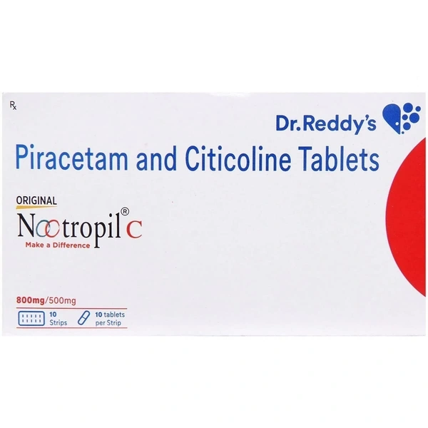DR.REDDY'S LAB LTD. Nootropil C Tab (10 Tab)