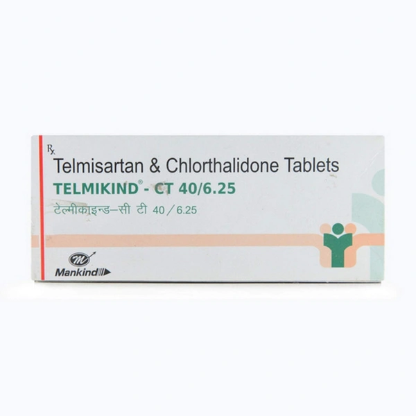 MANKIND PHARMA Telmikind Ct 40/6.25Mgtab (10 Tab)