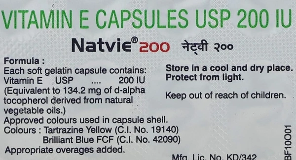 FRANCO INDIAN Natvie 200Mg Cap (10 Cap)