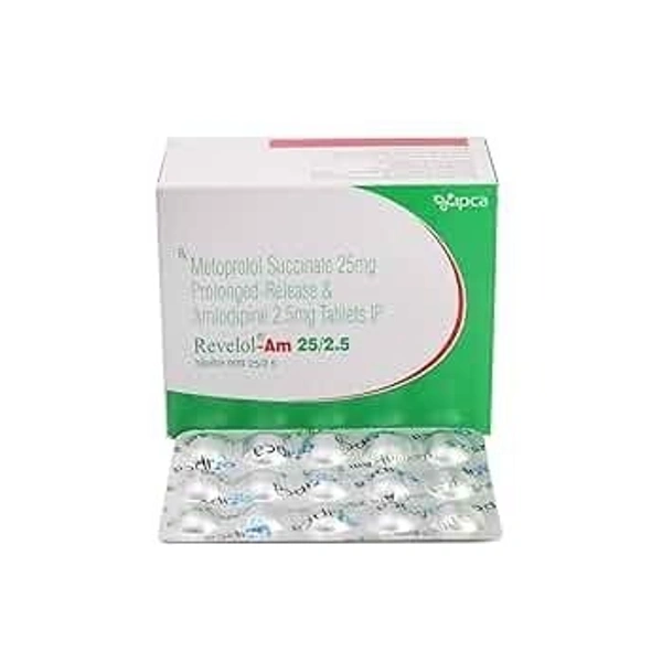 IPCA LABORATORIES Revelol Am 25/2.5Mgtab (10 Tab)