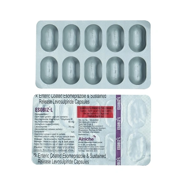 Alniche Life Sciences Esobiz L Cap (10 Cap)
