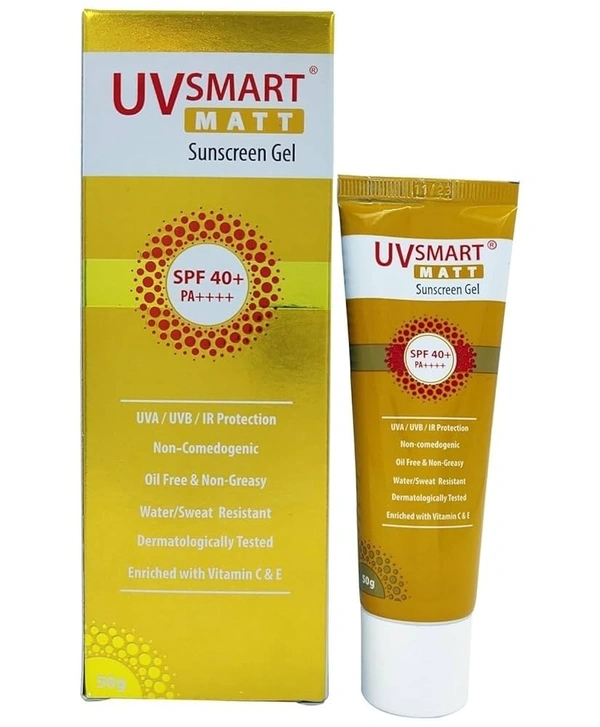 Uv Smart Matte Sunscreen Gel (100 Gm)