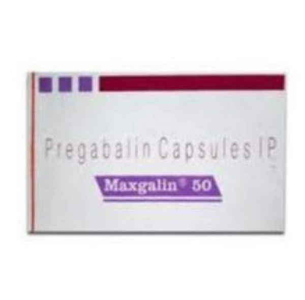 SUN PHARMA Maxgalin 50Mg Cap (10 Cap)