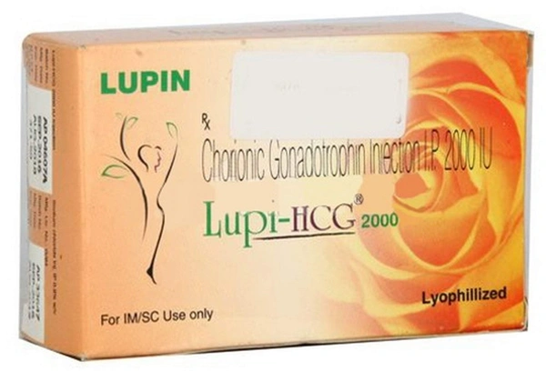 LUPIN Lupi Hcg 2000Mg Inj (2 Ml)