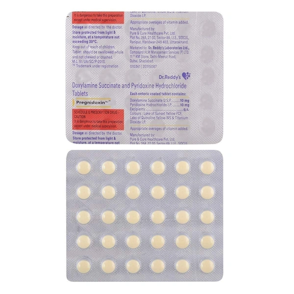DR.REDDY'S LAB LTD. Pregnidoxin Nu Tab (30 Tab)