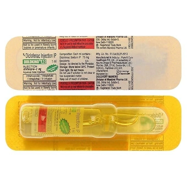 MANKIND PHARMA Dolokind-Aqa inj