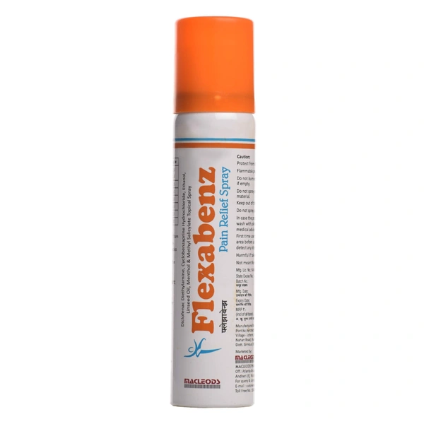 MACLEODS PHARMACEUTICALS Flexabenz Spray (55 Gm)