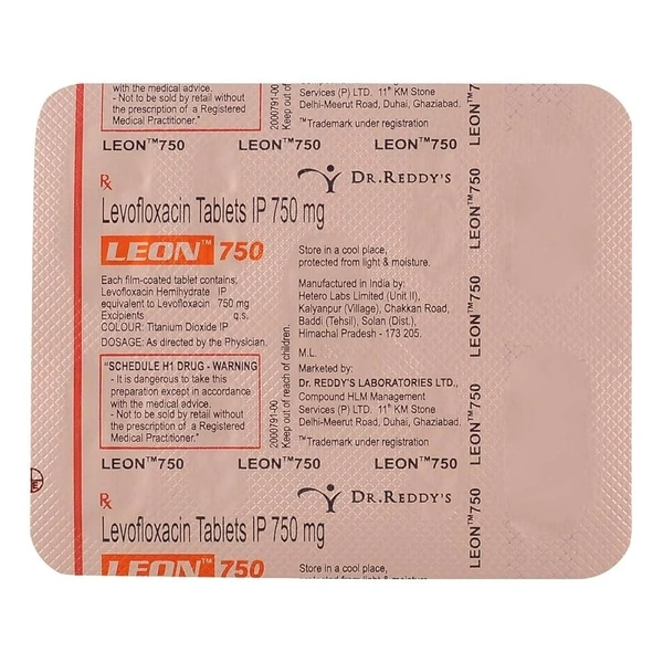 DR.REDDY'S LAB LTD. Leon 750Mgtab (5 Tab)
