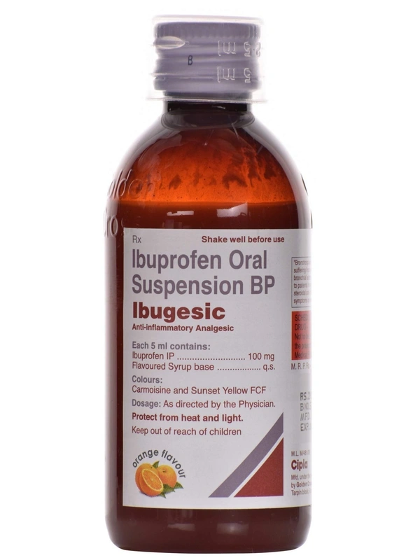 CIPLA LTD. Ibugesic Syrup (100 Ml)