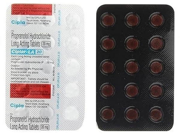CIPLA LTD. Ciplar La 20Mgtab (15 Tab)