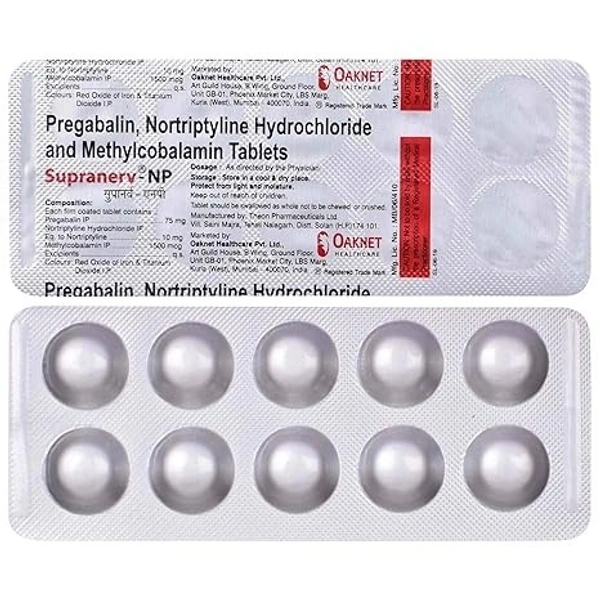 MEDI PHARMA INNOVATION PVT. LTD. Strongnerve Np Tab (10 Tab)