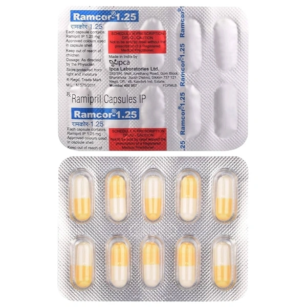 IPCA LABORATORIES Ramcor 1.25Mg Cap (10 Cap)