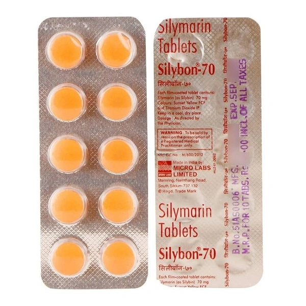 MICRO LABS Silybon 70Mgtab (10 Tab)