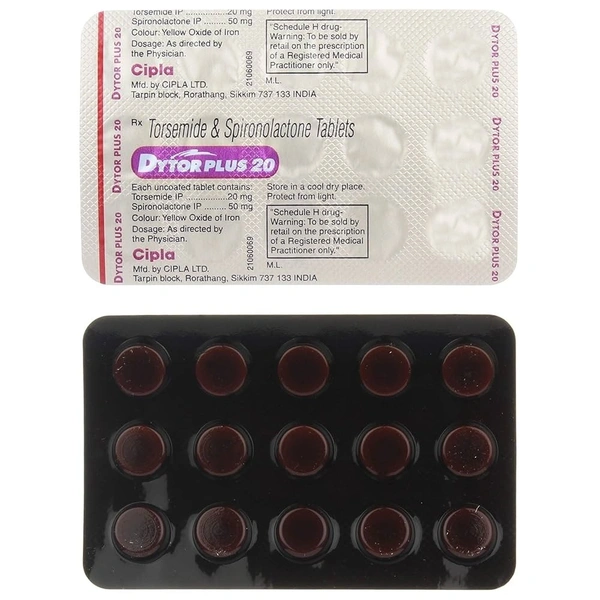 CIPLA LTD. Dytor Plus 20Mgtab (15 Tab)