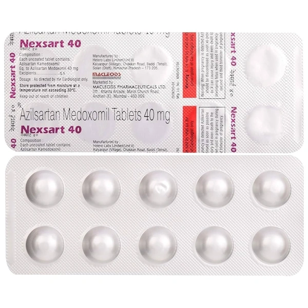 MACLEODS PHARMACEUTICALS Nexsart 40Mgtab (10 Tab)