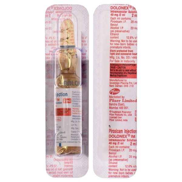 PFIZER LTD. Dolonex Inj (2 Ml)