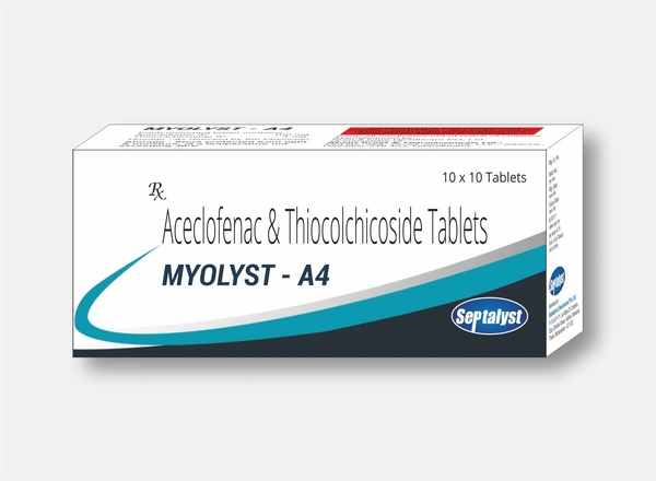 SEPTLYST LIFESCIENCES PVT.LTD. Myolyst A4 Tab (10 Tab)